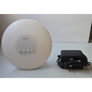 Philips HF3500 Wake Up Light Alarm Clock Sunrise Simulation Snooze Functions